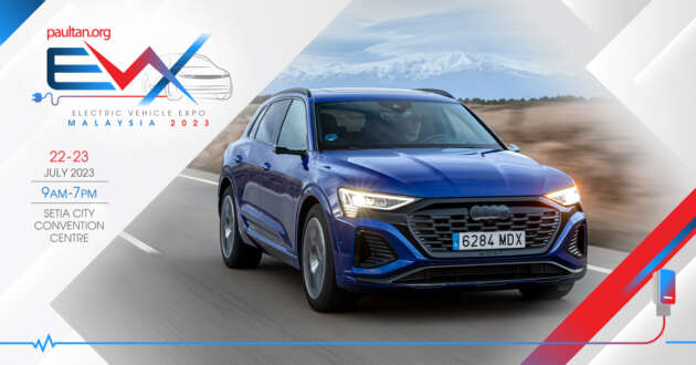 EVx 2023: Get up close and personal with the stylish Audi Q8 e-tron SUV, Sportback; SCCC from July 22-23