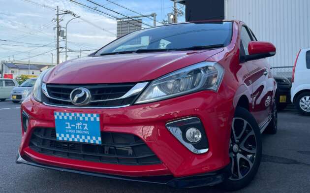 Perodua Myvi 2018 terpakai di Jepun dijual dengan harga bermula RM53k dalam laman jualan atas talian