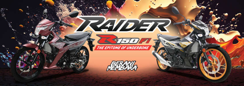 Suzuki Raider R150 Fi Malaysia dapat warna baru 1647895