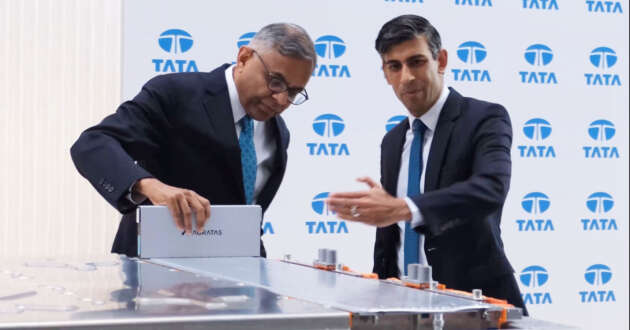 Tata to invest over RM23.4 billion for new UK battery plant – 2026 completion; 40 GWh annual capacity