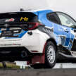 <em>Mr Bean</em>‘s Rowan Atkinson drives a Toyota GR Yaris powered by hydrogen at Goodwood Festival of Speed