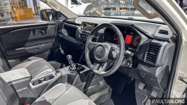 Mitsubishi Triton akan terima brek cakera di belakang, kluster digital 12.3-inci pada masa akan datang