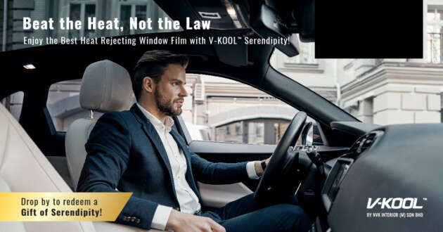 Experience the benefits of V-KOOL window films for your car and be rewarded with Gifts of Serendipity