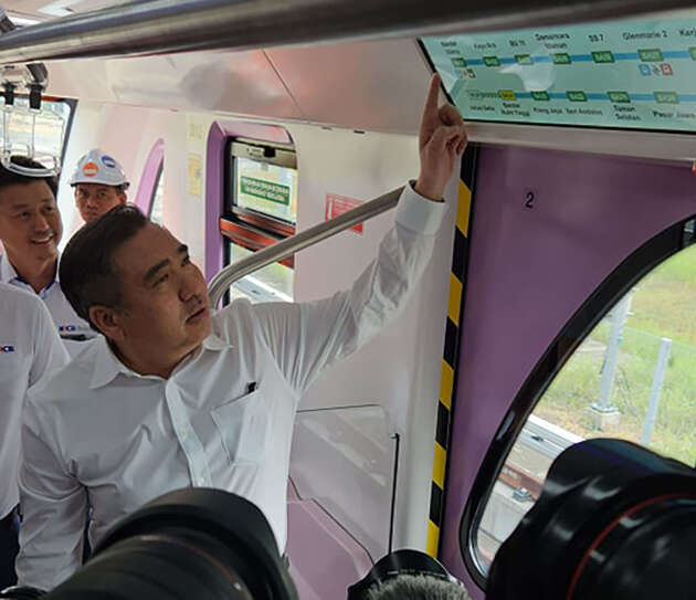 LRT Laluan Shah Alam dijadualkan mula beroperasi Mac 2025, 86% siap setakat ini – Menteri MoT