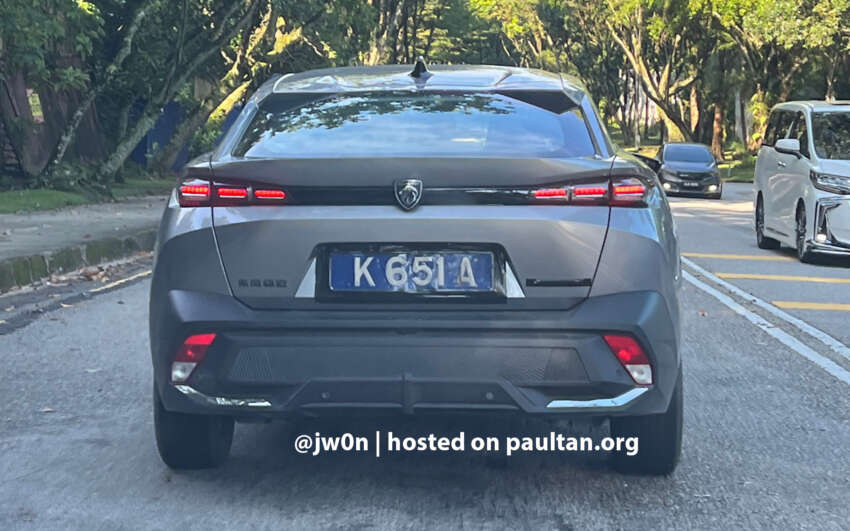 2023 Peugeot 408 fastback spotted testing in Malaysia 1636611