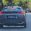 2023 Peugeot 408 fastback spotted testing in Malaysia