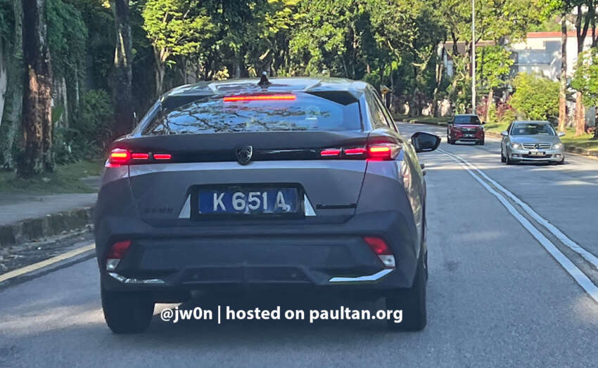 2023 Peugeot 408 fastback spotted testing in Malaysia 1636612