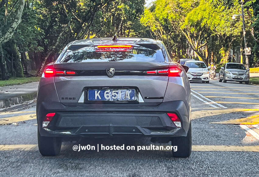 2023 Peugeot 408 fastback spotted testing in Malaysia 1636613