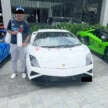 Polis Johor sita lima unit Lamborghini yang terlibat dengan kes pandu berbahaya di Kota Tinggi