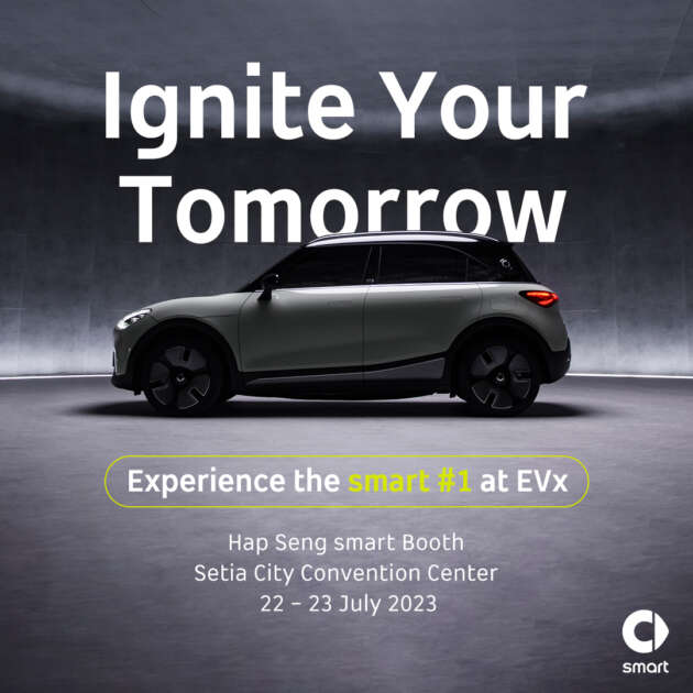smart #1 EV 将于今年 7 月在 EVx 2023 上首次正式亮相马来西亚……
