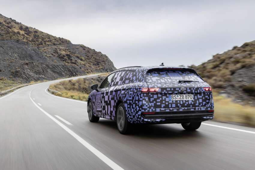 2024 Volkswagen Passat Variant to debut in August – 9th-gen is wagon-only; PHEV offers 100 km EV range 1640089