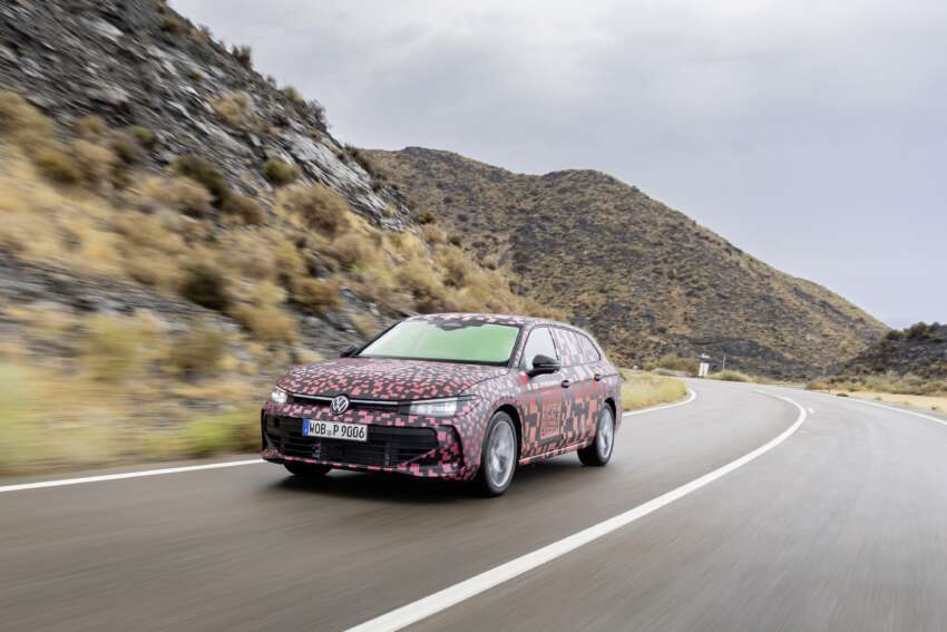 2024 Volkswagen Passat Variant to debut in August – 9th-gen is wagon-only; PHEV offers 100 km EV range 1640091