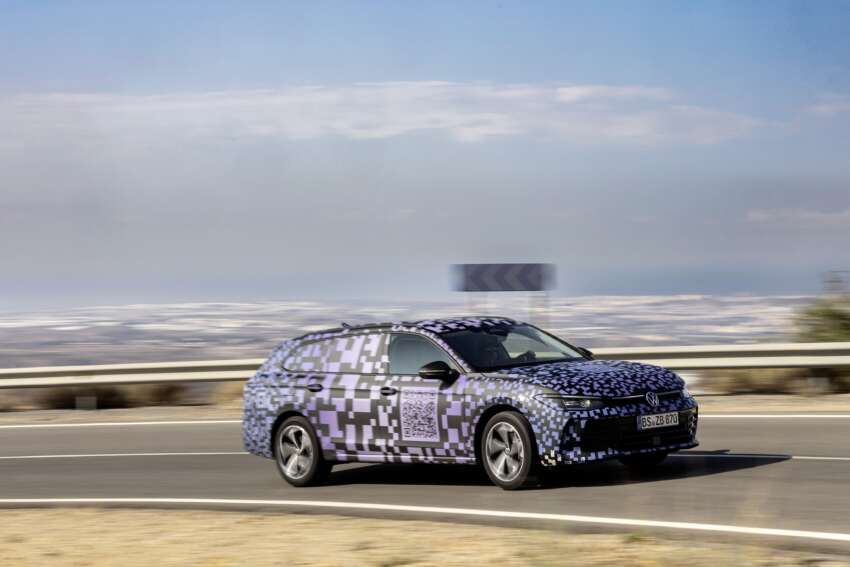 2024 Volkswagen Passat Variant to debut in August – 9th-gen is wagon-only; PHEV offers 100 km EV range 1640092