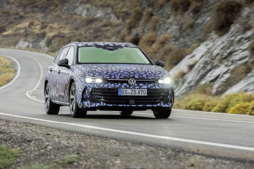 2024 Volkswagen Passat Variant to debut in August – 9th-gen is wagon-only; PHEV offers 100 km EV range 1640095
