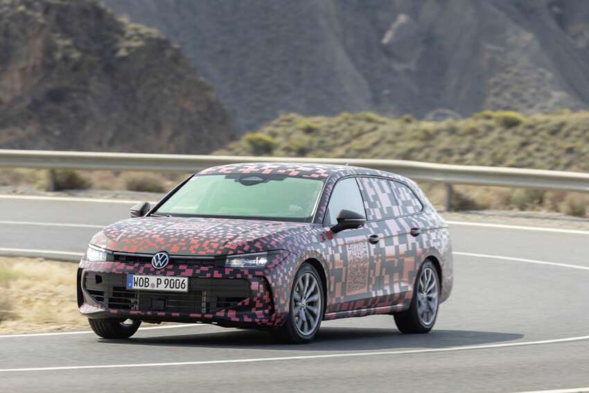 2024 Volkswagen Passat Variant to debut in August – 9th-gen is wagon-only; PHEV offers 100 km EV range 1640096