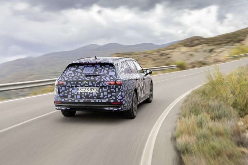 2024 Volkswagen Passat Variant to debut in August – 9th-gen is wagon-only; PHEV offers 100 km EV range 1640103