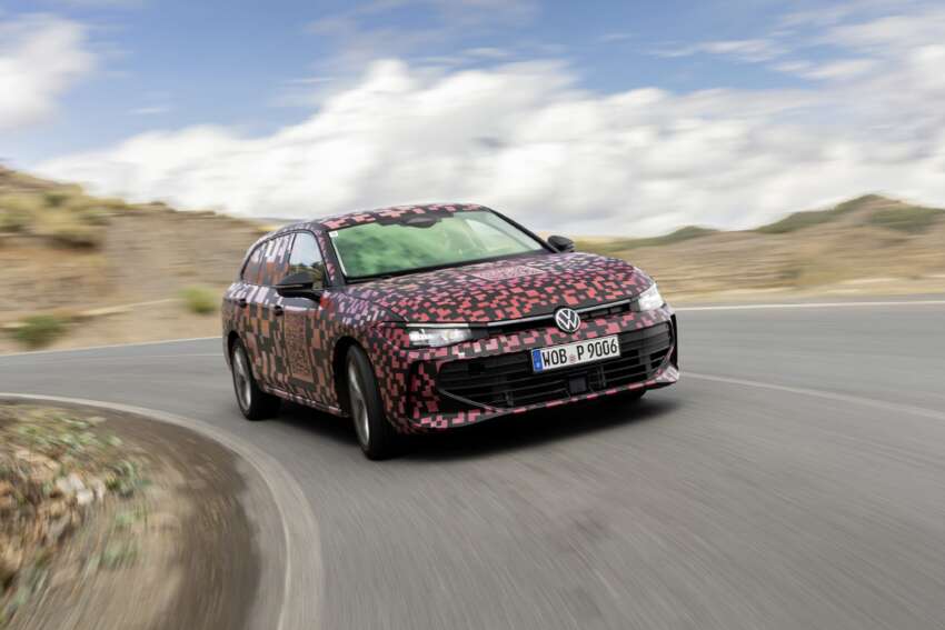 2024 Volkswagen Passat Variant to debut in August – 9th-gen is wagon-only; PHEV offers 100 km EV range 1640104