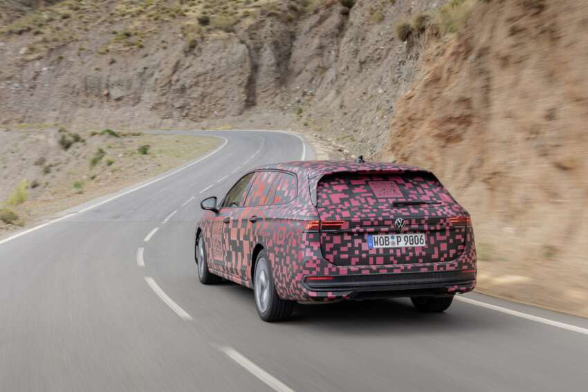 2024 Volkswagen Passat Variant to debut in August – 9th-gen is wagon-only; PHEV offers 100 km EV range 1640105