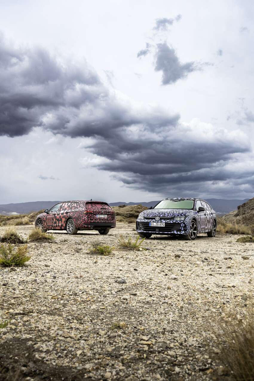 2024 Volkswagen Passat Variant to debut in August – 9th-gen is wagon-only; PHEV offers 100 km EV range 1640111