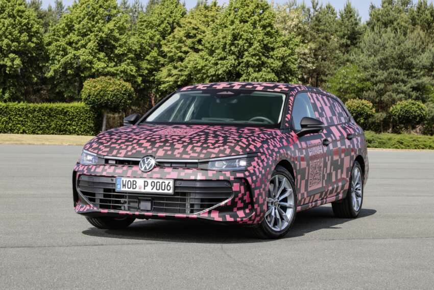 2024 Volkswagen Passat Variant to debut in August – 9th-gen is wagon-only; PHEV offers 100 km EV range 1640063
