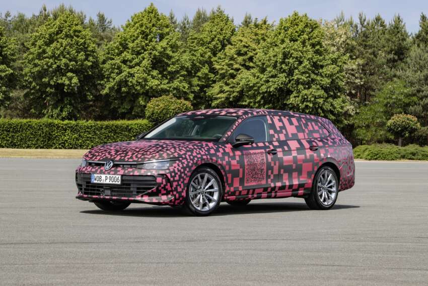 2024 Volkswagen Passat Variant to debut in August – 9th-gen is wagon-only; PHEV offers 100 km EV range 1640064