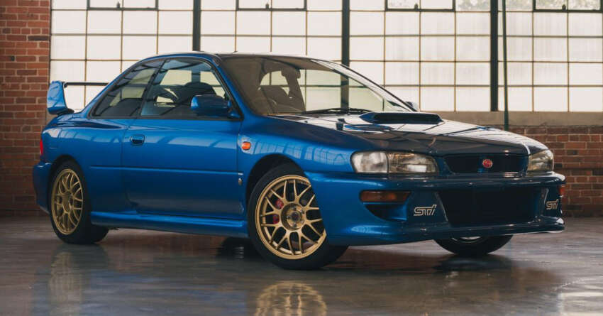 Subaru Impreza 22B STi prototype from the 1997 Tokyo Motor Show up for auction – car #000 from RM2 mil est 1655425