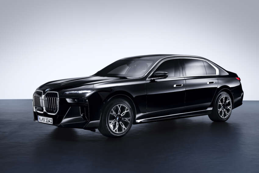 BMW G70 i7, 7 Series Protection – with up to VPAM 10 classification; highest for civilian protection vehicles 1653219