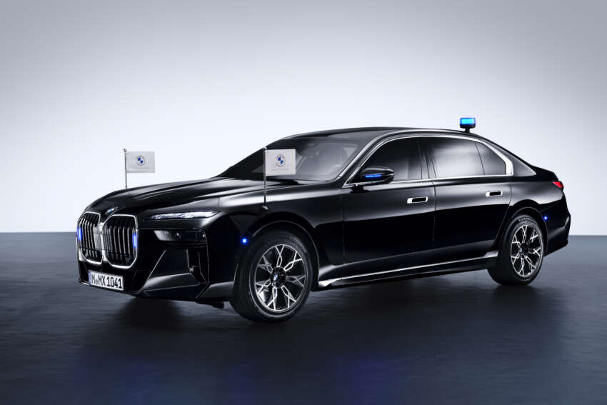 BMW G70 i7, 7 Series Protection – with up to VPAM 10 classification; highest for civilian protection vehicles 1653223