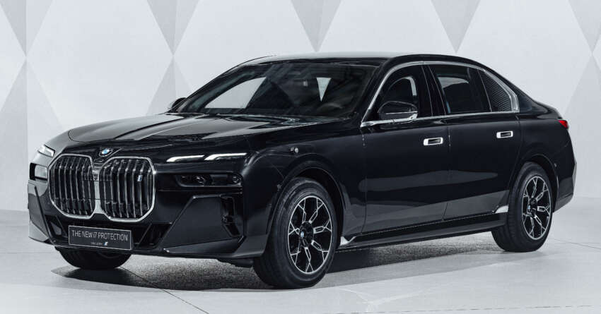 BMW G70 i7, 7 Series Protection – with up to VPAM 10 classification; highest for civilian protection vehicles 1653245