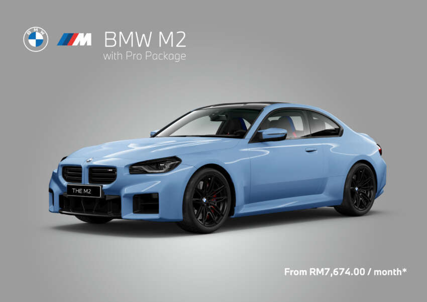 BMW M2 G87 2023 di M’sia — 460 PS, 0-100 km/j dalam 4.1 saat; standard RM573k, Pro Package RM617k 1651557