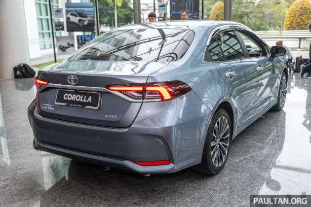 2023 Toyota Corolla updated in Malaysia – new 12.3-inch instrument display, USB-C, wheels; from RM140k