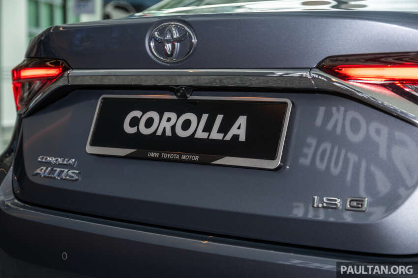2023 Toyota Corolla updated in Malaysia – new 12.3-inch instrument display, USB-C, wheels; from RM140k 1661050