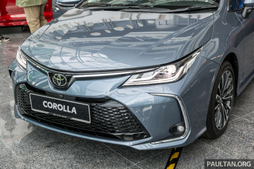 2023 Toyota Corolla updated in Malaysia – new 12.3-inch instrument display, USB-C, wheels; from RM140k 1661034