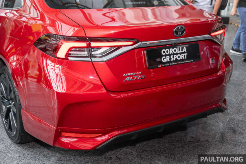 Toyota Corolla GR Sport 2023 kini di M’sia — varian tertinggi dengan lencana GR, suspensi baru, RM153k 1660955