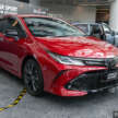 Toyota Corolla GR Sport 2023 kini di M’sia — varian tertinggi dengan lencana GR, suspensi baru, RM153k