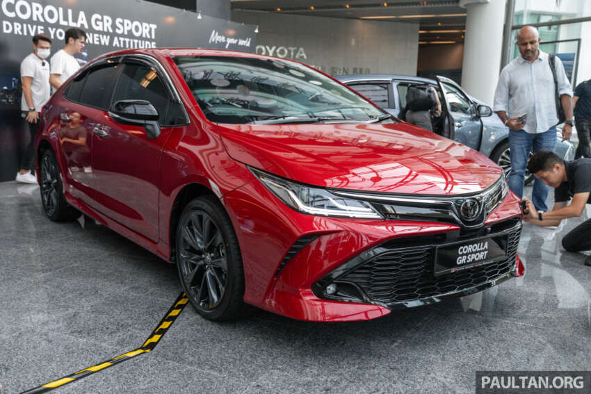 Toyota Corolla GR Sport 2023 kini di M’sia — varian tertinggi dengan lencana GR, suspensi baru, RM153k 1660909