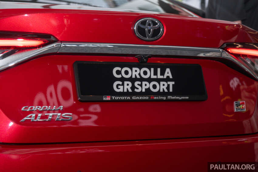 Toyota Corolla GR Sport 2023 kini di M’sia — varian tertinggi dengan lencana GR, suspensi baru, RM153k 1660961