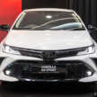 2023 Toyota Corolla GR Sport now in Malaysia – tuned suspension; sportier exterior, interior; from RM153k