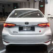 2023 Toyota Corolla GR Sport now in Malaysia – tuned suspension; sportier exterior, interior; from RM153k