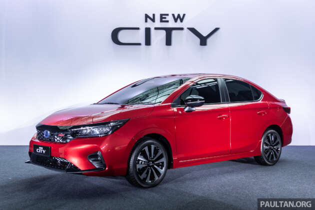 Honda City <em>facelift</em> 2023 dilancar di M’sia — lima varian termasuk hibrid, Honda Connect, dari RM84,900