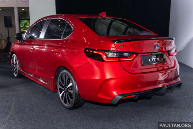 2023 Honda City facelift launched in Malaysia – new petrol RS; Sensing for all; wireless AA/AC; fr RM85k