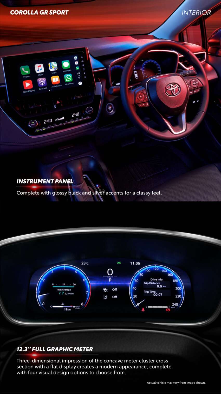 2023 Toyota Corolla GR Sport now in Malaysia – tuned suspension; sportier exterior, interior; from RM153k 1660818