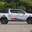 2023 Toyota Hilux GR Sport in Malaysia – sporty pick-up truck with bodykit, monotube dampers; fr RM169k