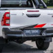 2023 Toyota Hilux GR Sport in Malaysia – sporty pick-up truck with bodykit, monotube dampers; fr RM169k