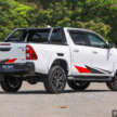 2023 Toyota Hilux GR Sport in Malaysia – sporty pick-up truck with bodykit, monotube dampers; fr RM169k