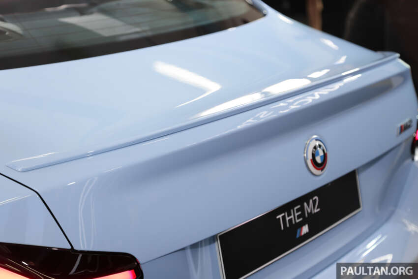 BMW M2 G87 2023 di M’sia — 460 PS, 0-100 km/j dalam 4.1 saat; standard RM573k, Pro Package RM617k 1651621