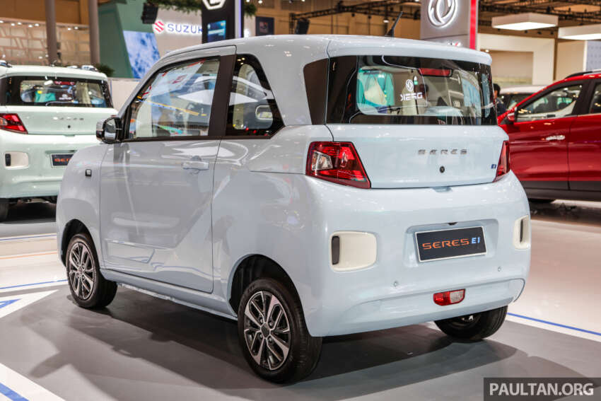 GIIAS 2023: DSFK Seres E1 launched – small city EV to fight Wuling Air; up to 41 PS, 220 km range; fr RM57k 1655134