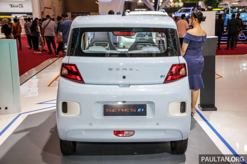 GIIAS 2023: DSFK Seres E1 launched – small city EV to fight Wuling Air; up to 41 PS, 220 km range; fr RM57k 1655136