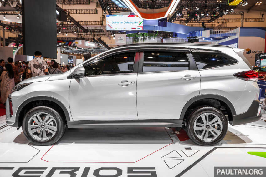 GIIAS 2023: Daihatsu Terios facelift – kembar Aruz dan Rush diberikan perubahan gaya, enjin masih sama 1655150