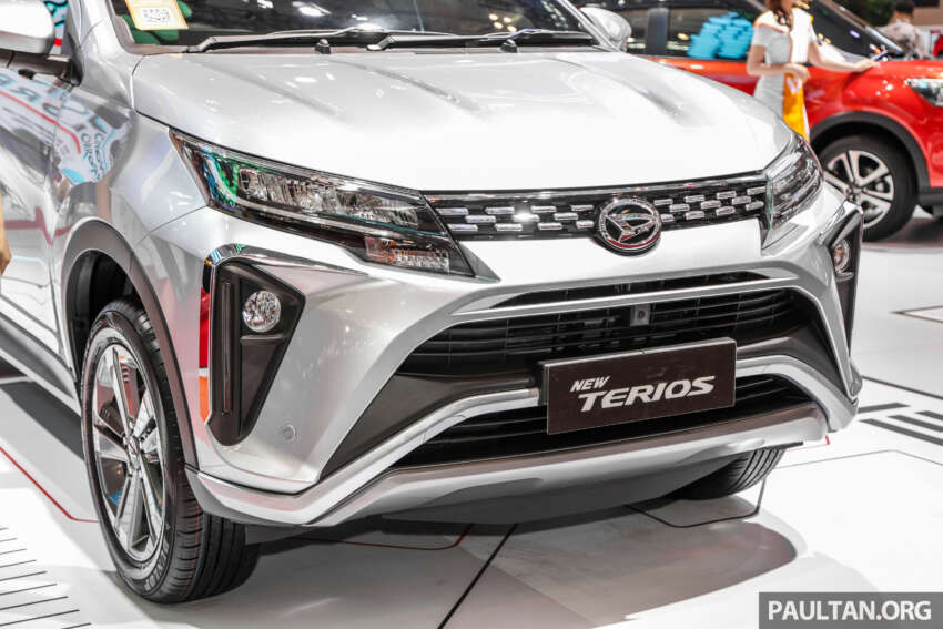GIIAS 2023: Daihatsu Terios facelift – kembar Aruz dan Rush diberikan perubahan gaya, enjin masih sama 1655151